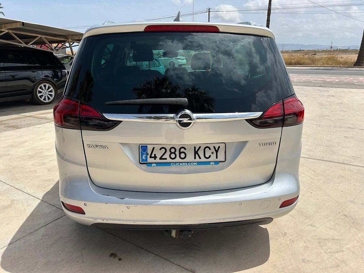 OPEL ZAFIRA TOURER 1.4 AUTO SPANISH LHD IN SPAIN 96000 MILES 7 SEATS SUPERB 2017
